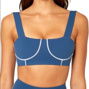 Corset sports bra